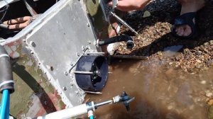 Казанка водомет мотор Ока ВАЗ 11113. ремонт на воде.