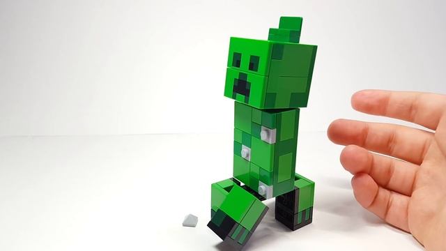 LEGO Minecraft Bigfig Creeper & Ocelot (21156) Set Review смотреть онлайн