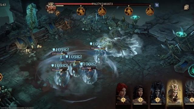 Dragonheir. Silent Gods. Древнее поле битвы. 7 этаж. Без лег смотреть онлайн