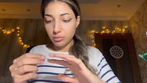 Наращиваю ногти сама себе на верхние формы 💅 #наращиваниеногтей