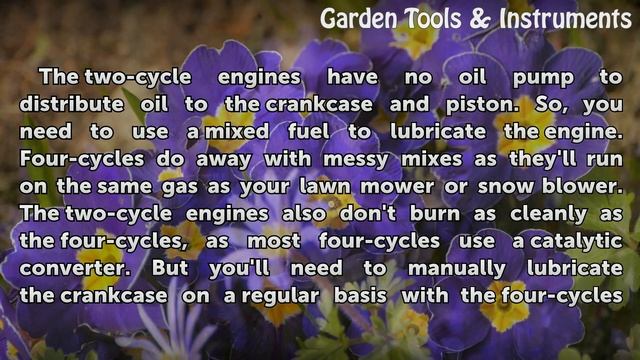 4 Cycle Vs. 2 Cycle Gas Trimmers смотреть онлайн