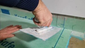 Душевой трап JAFO .Как делается гидроизоляцию вокруг трапа.