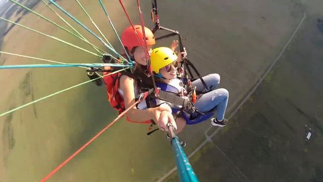 Полет на параплане с инструктором смотреть онлайн