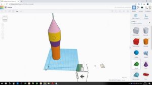 TINKERCAD Ракета