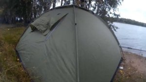 МОЖНО ЛИ ЖИТЬ НА РЫБАЛКЕ В ПАЛАТКЕ ЗА 900 РУБЛЕЙ? КРАТКИЙ ОБЗОР ПАЛАТКИ В КОТОРОЙ Я СПЛЮ...