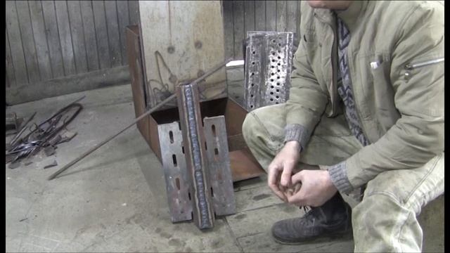 Котел длительного горения №2 ( Сборка внутрянки  4 часть )