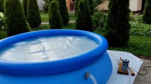 Бассейн Intex 244/61- 2 чайных ложки химии в неделю и контроль pH