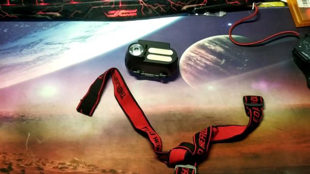 Налобный фонарик T-104 с Алиэкспресс смотреть онлайн