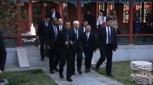 President Peres meeting with 60 heads of corporations and giant companies