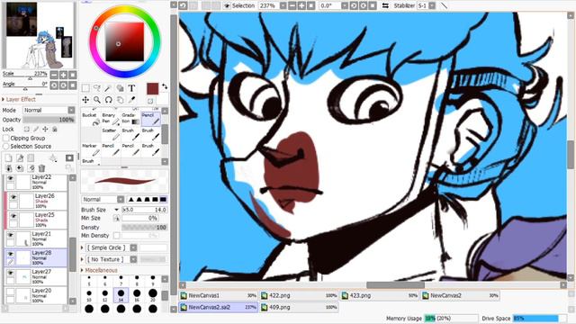 Sal and Megan | SallyFace | Speedpaint (Redraw) смотреть онлайн