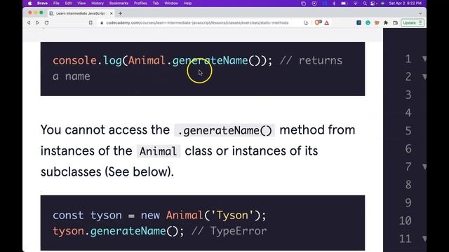 Why Use Static Methods, Static VS Instance Methods JavaScript Walkthrough, JavaScript Static Method