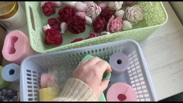 ВЛОГ №2, #букетизмыла #мыловарение #soap #гипсовыеизделия #гипсовыйдекор #мыло #цветыизмыла