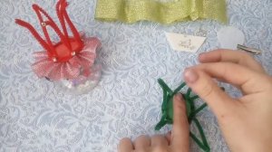 Быстро и просто, корона из синельной проволоки. Канзаши Kanzashi, Diy