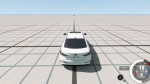 Beamng drive crash test AEB city hyundai elantra (80km)
