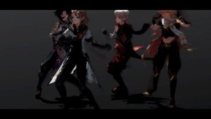 【MMD 原神 / Genshin Impact 】ヒビカセ【 Kazuha , Albedo , Xiao , Aether】