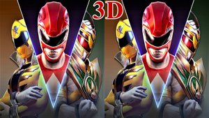 Power Rangers 3D video SBS VR Box google cardboard