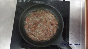 Салат из огурцов с мясом по-корейски! Рецепт ВЕЧА С МЯСОМ!