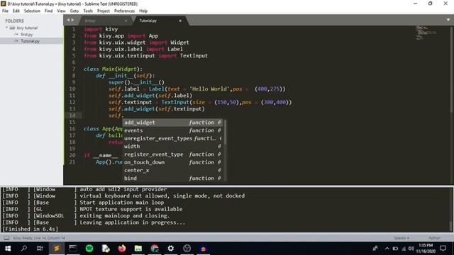 Kivy Tutorial - Changing Labels by TextInput And Buttons Kivy|Python|Textinput|Buttons| смотреть онлайн