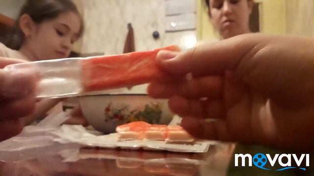 Мини влог. Крабовый салат. смотреть онлайн