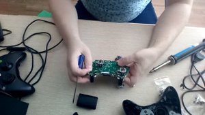 геймпад xbox 360 чистка джойстика cleaning