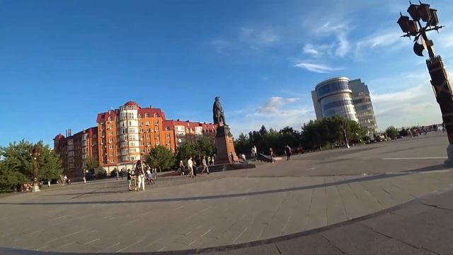 Велопрогулка по Набережной Астрахани