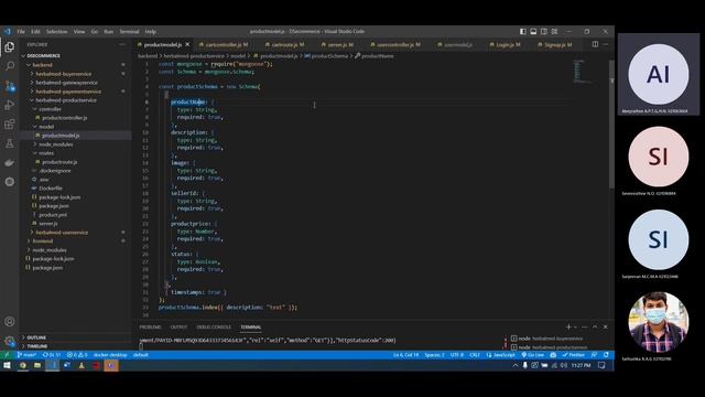 Herbal Web application using MERN Stack and Docker-Kubernetes