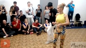Ronie Saleh and Rita kizomba flow workshop @ Bratislava Winter Festival 2018