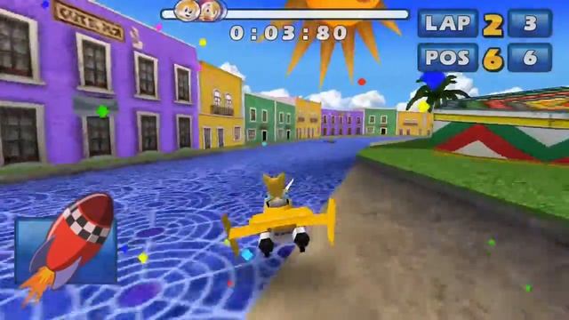 Sonic & SEGA All-Stars Racing ios iphone gameplay смотреть онлайн