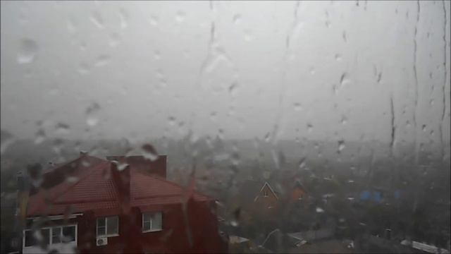 Ливень с грозой в Ростове-на-Дону 29 апреля 2014 года смотреть онлайн