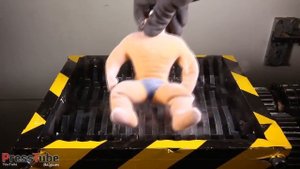 Дробилка VS резиновая игрушка