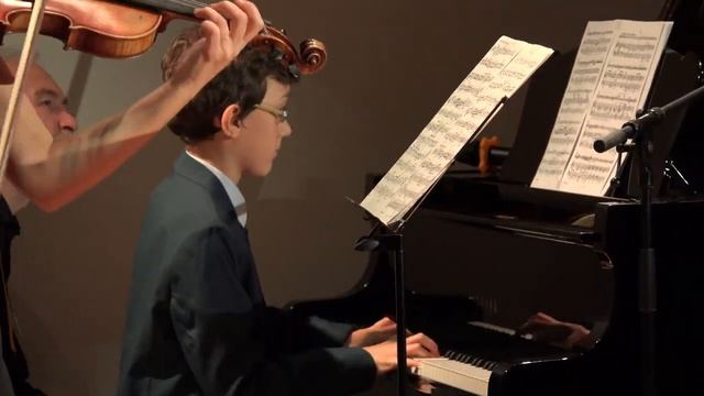 Edvard Grieg. Sonata for violin and piano No 1. Tatiana Maslennikova & Semion Yakimov. 2019 смотреть онлайн