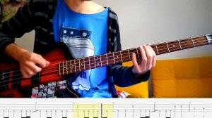 She Only Lies – Nirvana (Kurt Cobain) – Bass cover with tabs (4k)