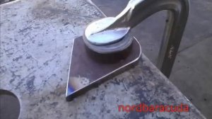 как сделать тиски. vices forging homemade.