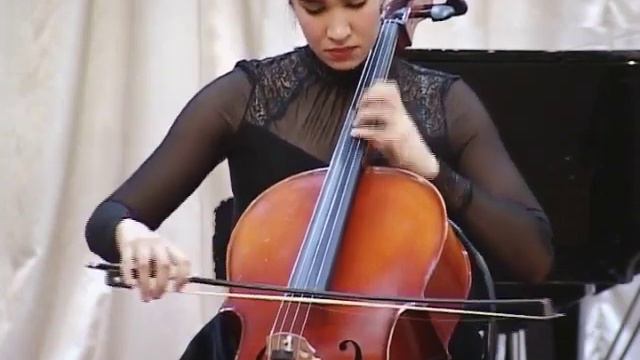 Pavlova Anastasia Mikhailovna, 21 years old, group B Saint Saens Concerto for Cello and Orchestra смотреть онлайн