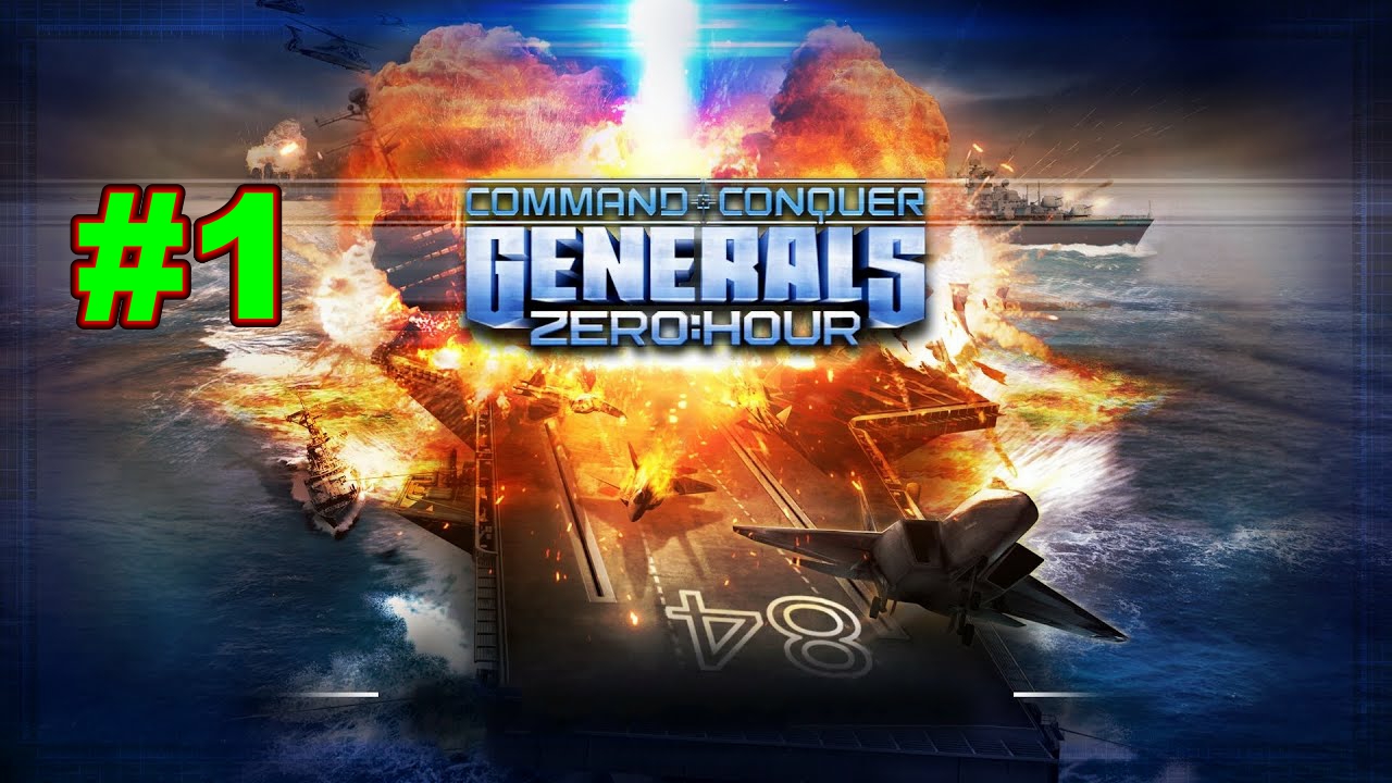▶Command and Conquer: Generals - Zero Hour. Сопроводить лидера МАО на аэродром(МАО). #1