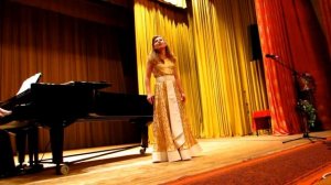 Дунаевский Песня Нины из оперетты "Золотая долина" - Анастасия Шабалина