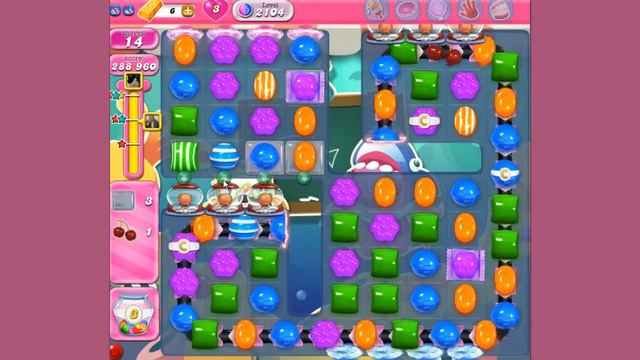 Candy Crush Saga Level 2104 смотреть онлайн