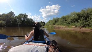 Байдарка. Река Уста. День первый.