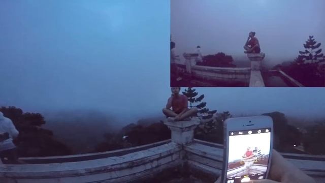 заброшенный отель Бали, призрак на видео