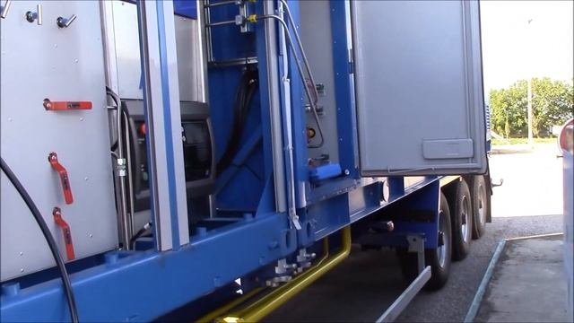 Мобильная АГНКС (Газозаправочная станция). Ходовые испытания