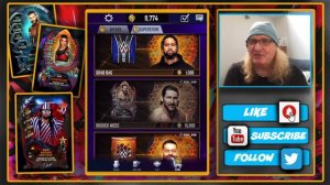 Season 7 Freebie and Supercoins spend : WWE SuperCard S7 Ep04
