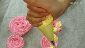 Безе 8 Марта, Швейцарская Меренга/ Beze 8 Mart/Meringue Cookie  recipe