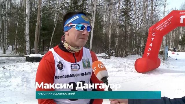 Массовой лыжной гонкой открыл Комсомольский НПЗ завод ежегодные корпоративные спортивные игры