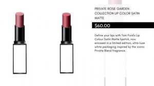 Tom Ford Private Rose Garden Collection