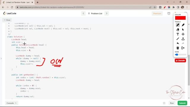 382. Linked List Random Node LeetCode Solution Java | Detailed Explanation