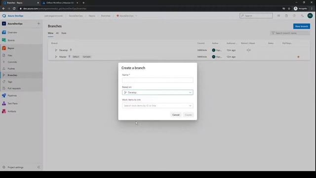 (PL) 01 Azure DevOps - Repos - Wprowadzenie Branch policies, GitFlow смотреть онлайн