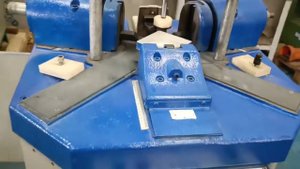 Углообжимной станок для стыковки алюминиевого профиля #obbu.ru