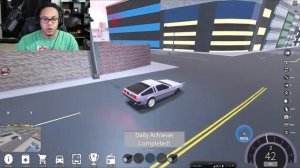 DELOREAN ACTION IN ROBLOX!!! | Vehicle Simulator