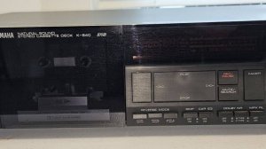 Кассетная дека Yamaha k-640 в комплекте в коробке-Япония-1986-1987-год