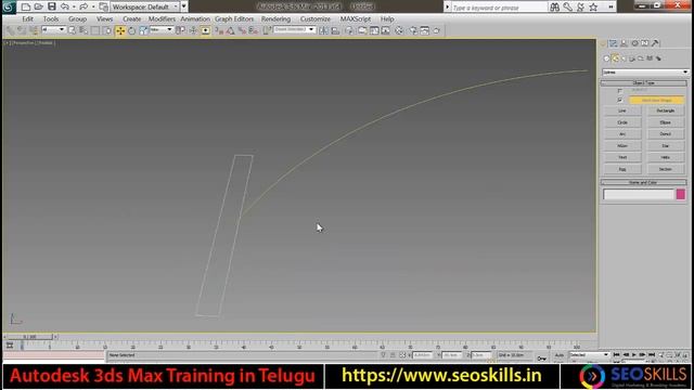 3ds max loft tutorial - deformations [Using Scale option] смотреть онлайн
